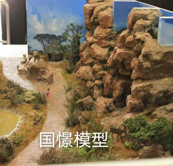 吉木萨尔县场景模型