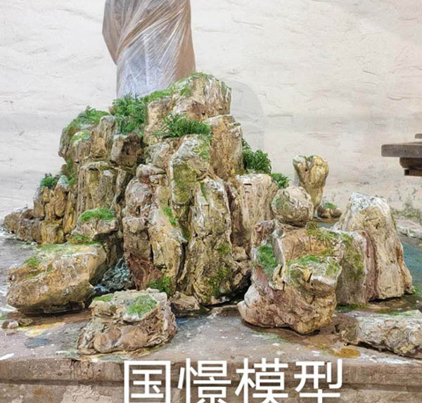 吉木萨尔县场景模型