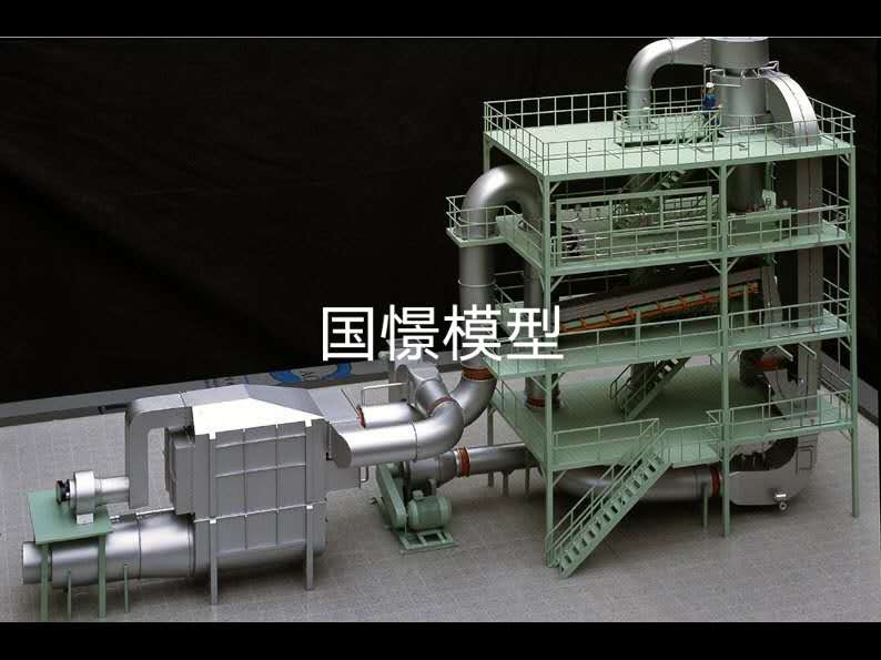 吉木萨尔县工业模型