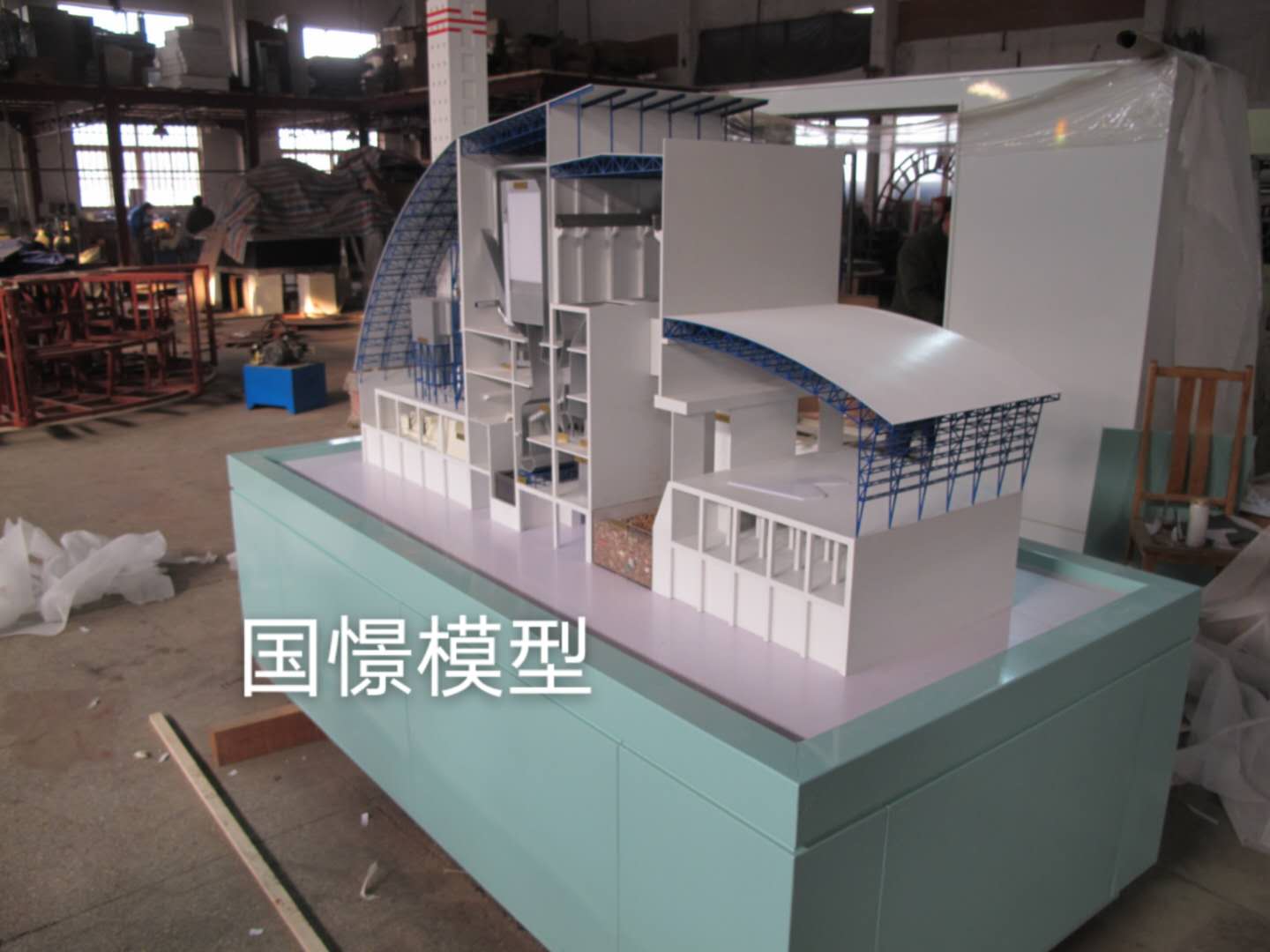 吉木萨尔县工业模型