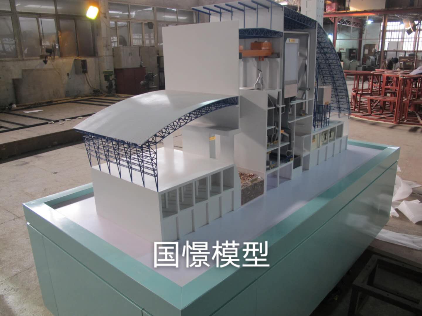吉木萨尔县工业模型