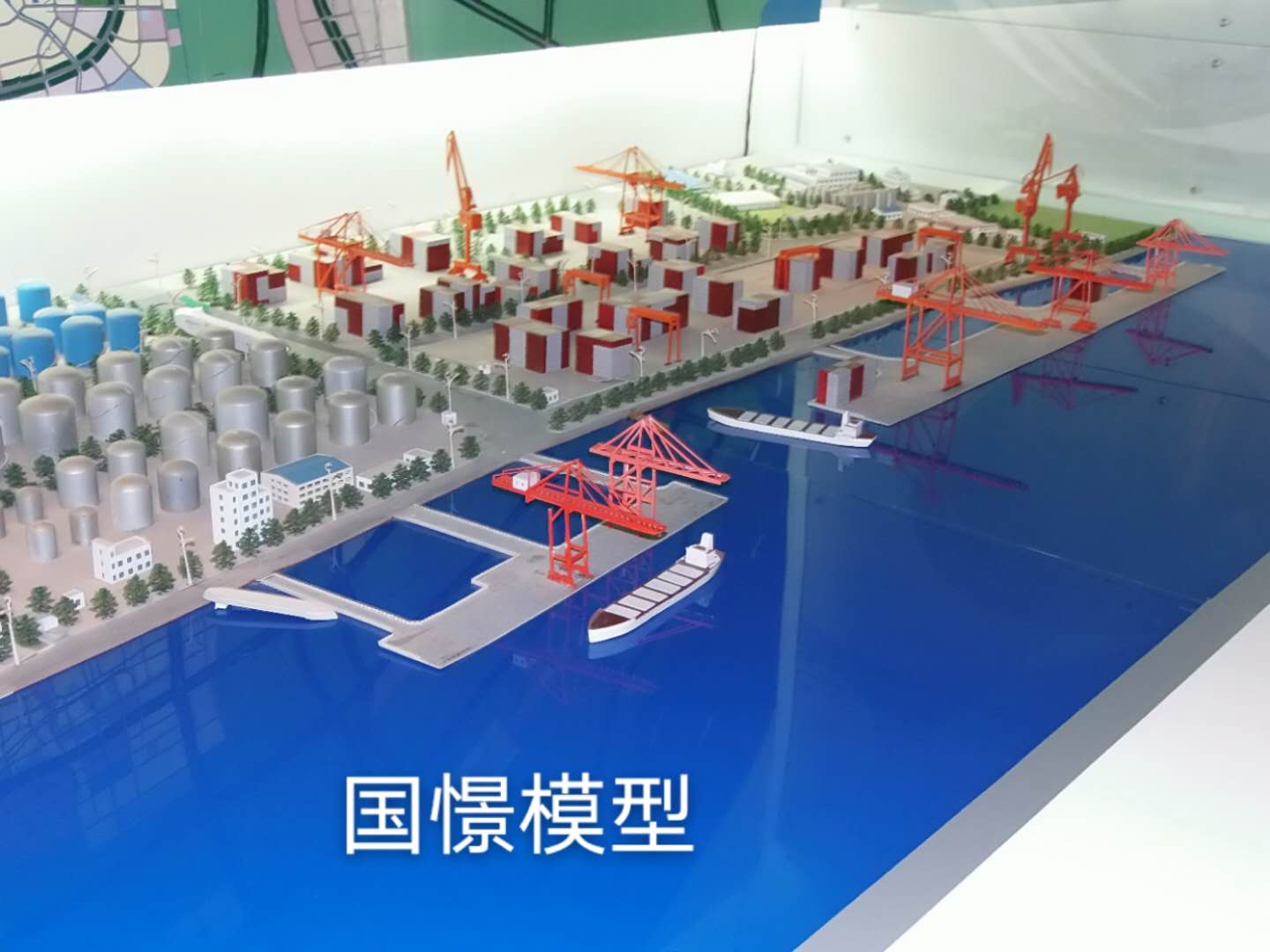 吉木萨尔县工业模型
