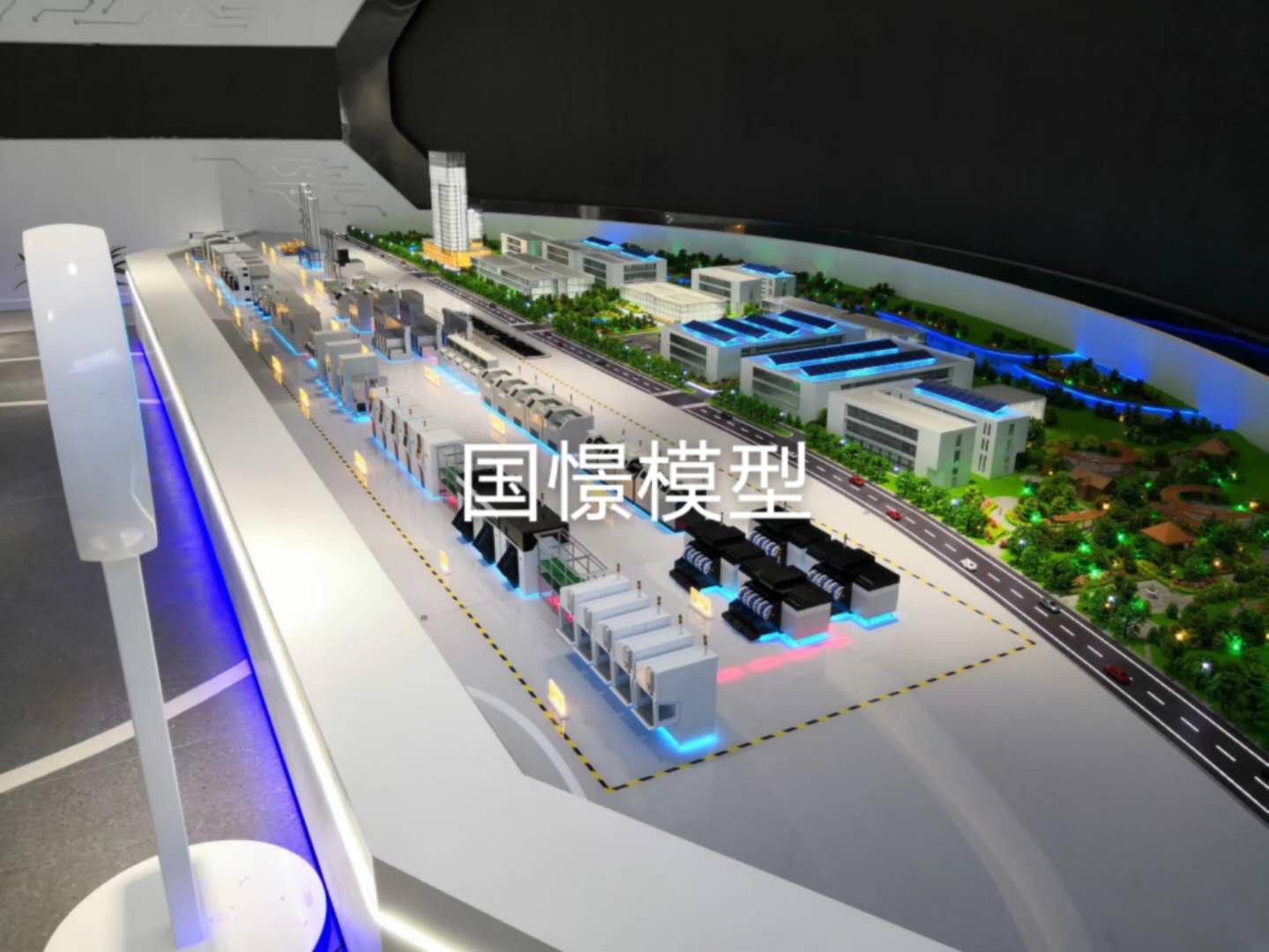 吉木萨尔县建筑模型