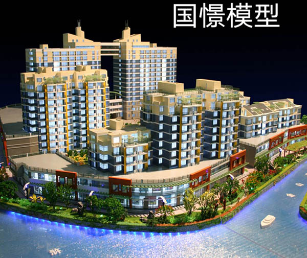 吉木萨尔县建筑模型
