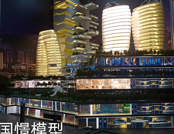 吉木萨尔县建筑模型