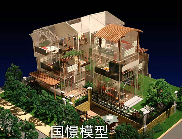 吉木萨尔县建筑模型