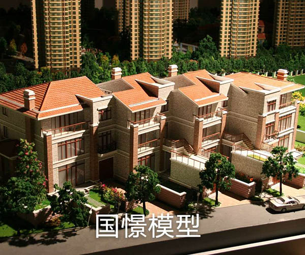 吉木萨尔县建筑模型
