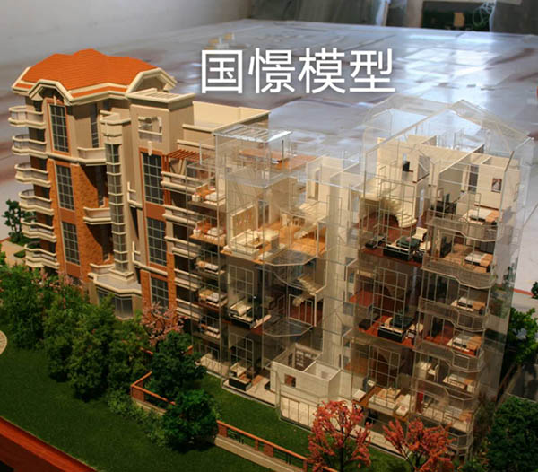 吉木萨尔县建筑模型