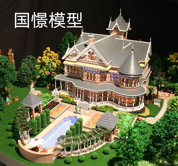 吉木萨尔县建筑模型