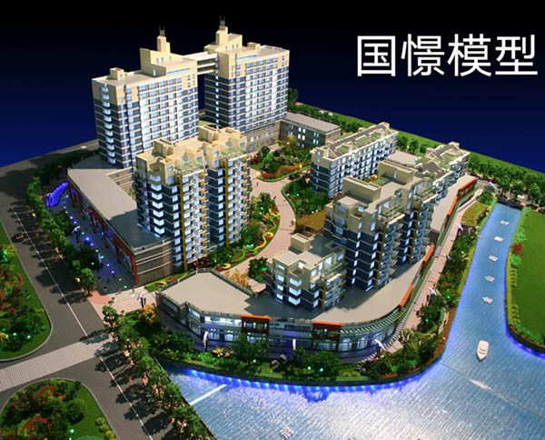 吉木萨尔县建筑模型