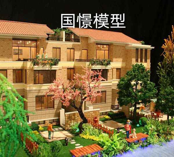 吉木萨尔县建筑模型
