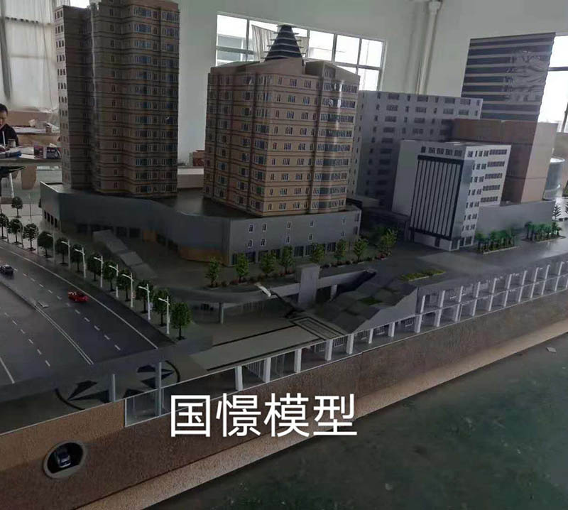 吉木萨尔县建筑模型