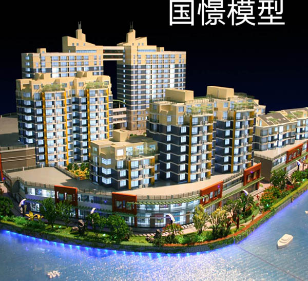 吉木萨尔县建筑模型