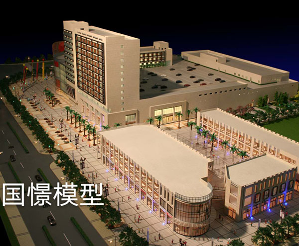 吉木萨尔县建筑模型