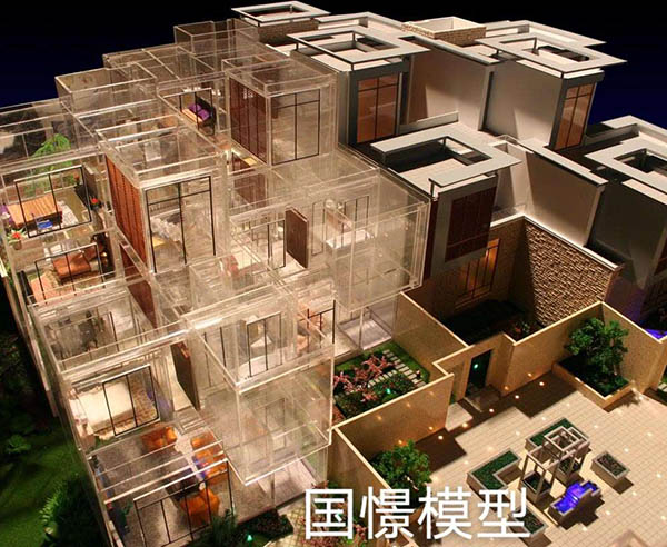 吉木萨尔县建筑模型