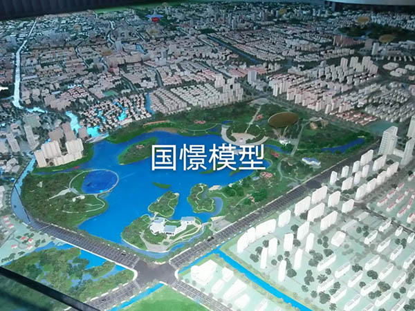 吉木萨尔县建筑模型