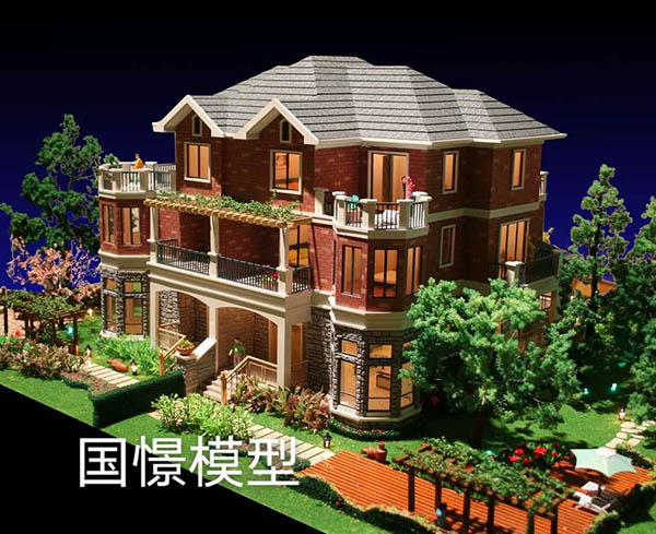 吉木萨尔县建筑模型