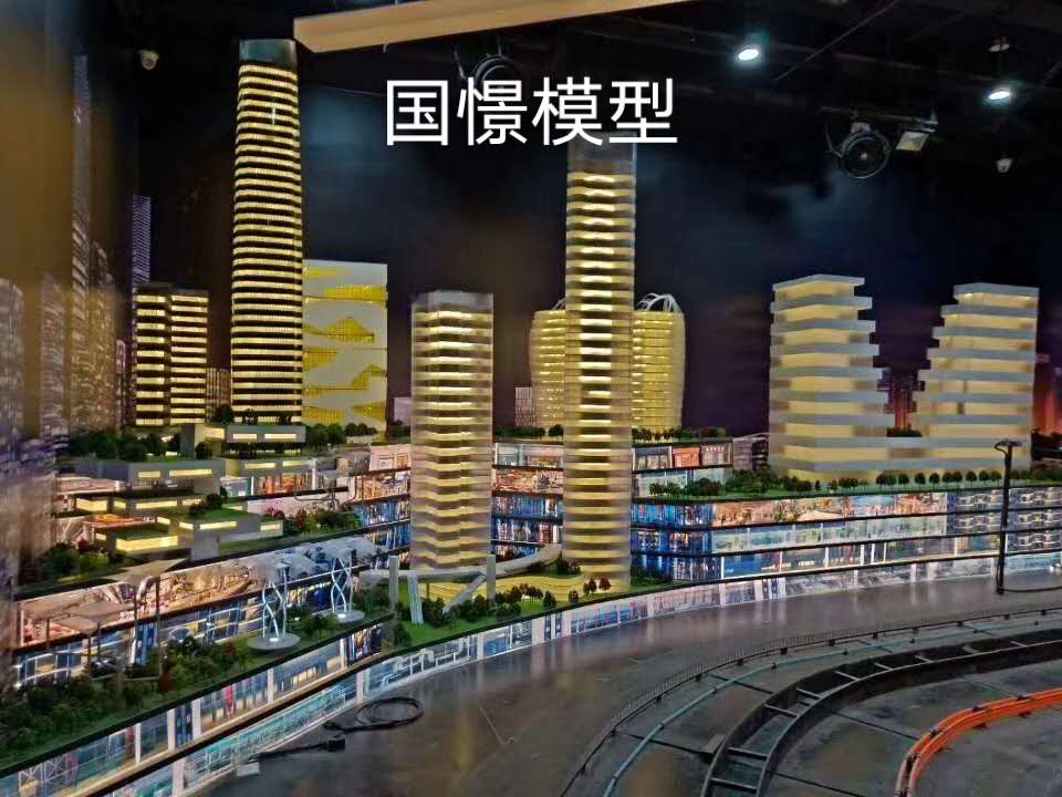 吉木萨尔县建筑模型