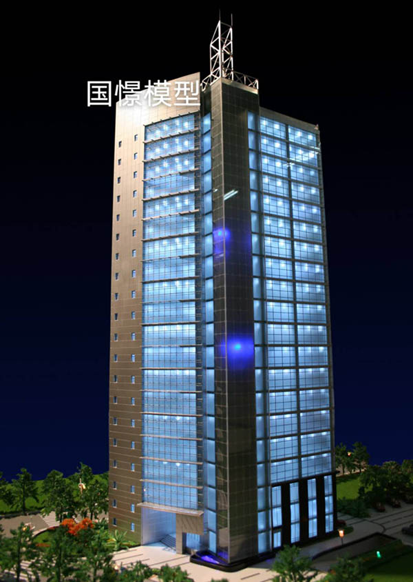 吉木萨尔县建筑模型