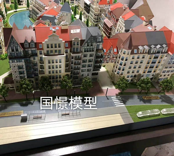 吉木萨尔县建筑模型
