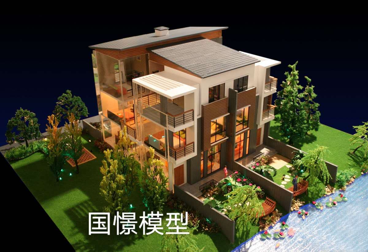 吉木萨尔县建筑模型