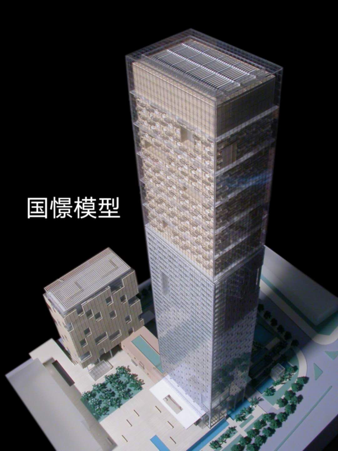 吉木萨尔县建筑模型
