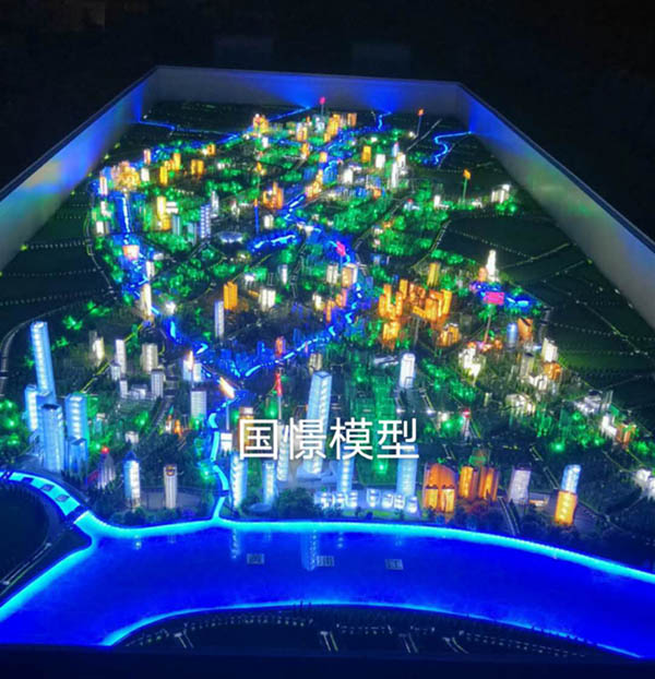 吉木萨尔县建筑模型