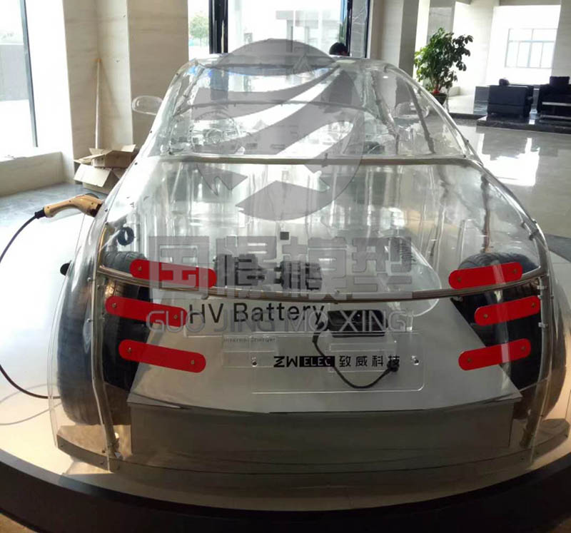 吉木萨尔县透明车模型