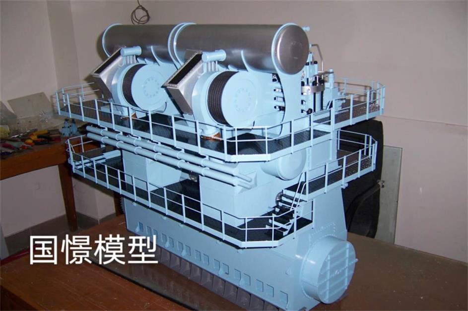 吉木萨尔县飞机发动机模型